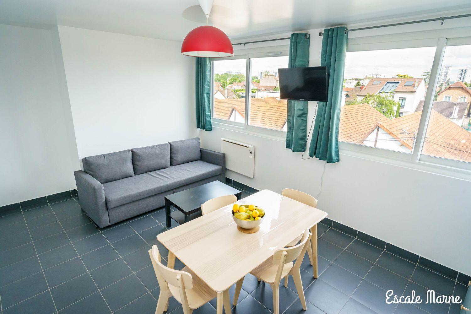 Escale-Marne Fr - 202 - Free Parking - Free Luggage Storage - All Equipped - Linen Included - Washing Machine - 10Mn Walk Metro 8 - Rer A - Panoramic View - From 1 To 14 Guests Мезон-Альфор Экстерьер фото