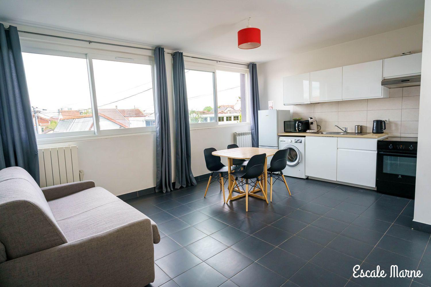 Escale-Marne Fr - 202 - Free Parking - Free Luggage Storage - All Equipped - Linen Included - Washing Machine - 10Mn Walk Metro 8 - Rer A - Panoramic View - From 1 To 14 Guests Мезон-Альфор Номер фото