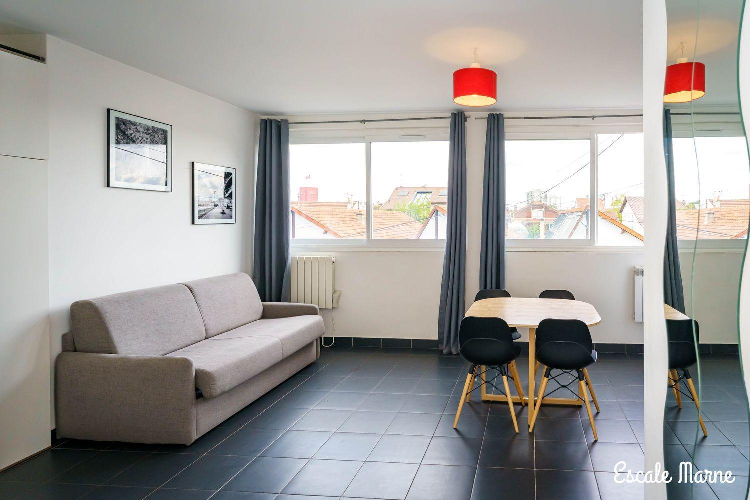 Escale-Marne Fr - 202 - Free Parking - Free Luggage Storage - All Equipped - Linen Included - Washing Machine - 10Mn Walk Metro 8 - Rer A - Panoramic View - From 1 To 14 Guests Мезон-Альфор Номер фото